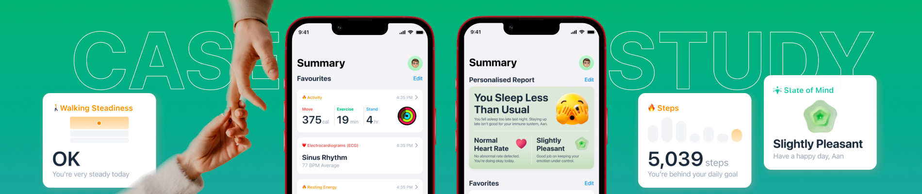 iOS Health App — Case Study & Redesign (Part 1)